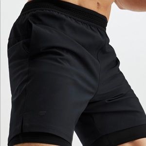 Fabletics mens THE FUNDAMENTAL SHORT 7” (LINED) size XL